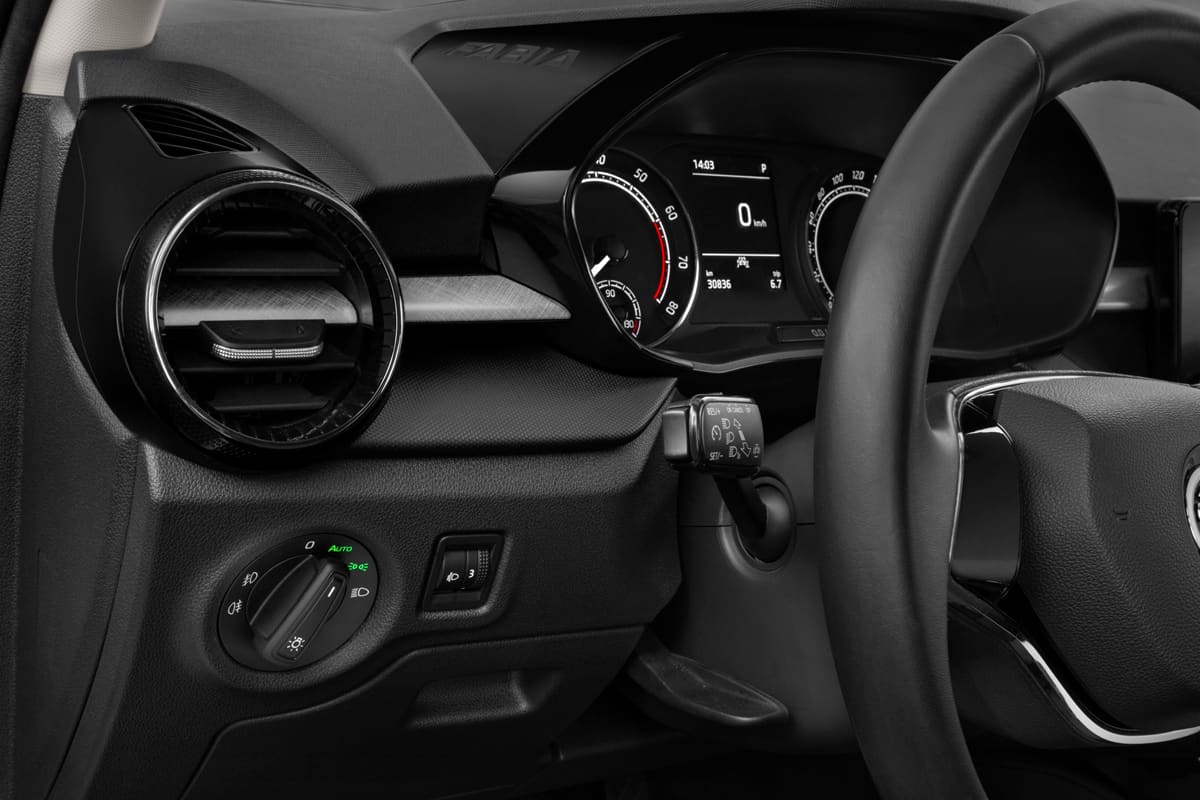 Lüftung eines Skoda Fabia Limousine