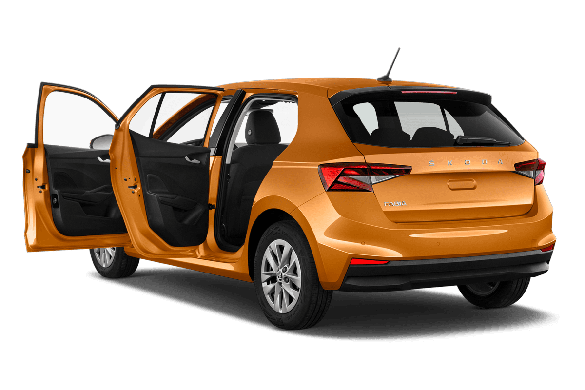 Türen eines Skoda Fabia Limousine