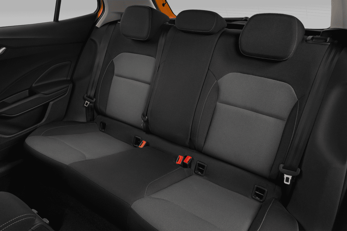 Rücksitzbank eines Skoda Fabia Limousine