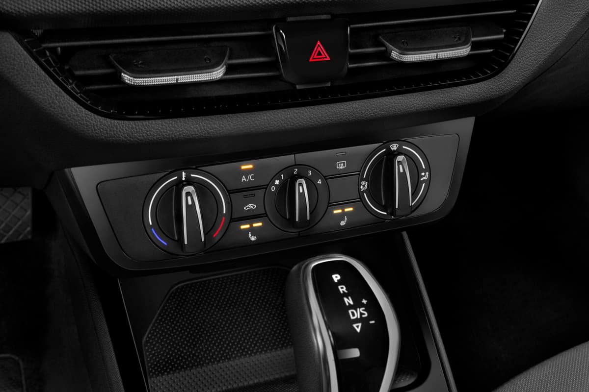 Klimasteuerung eines Skoda Fabia Limousine