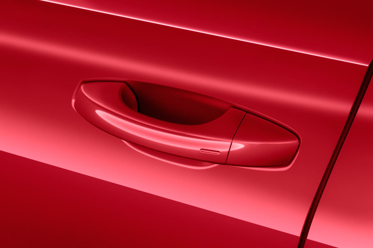 Türgriff eines Skoda Fabia Limousine Drive