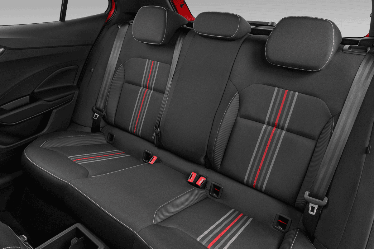 Rücksitzbank eines Skoda Fabia Limousine Drive