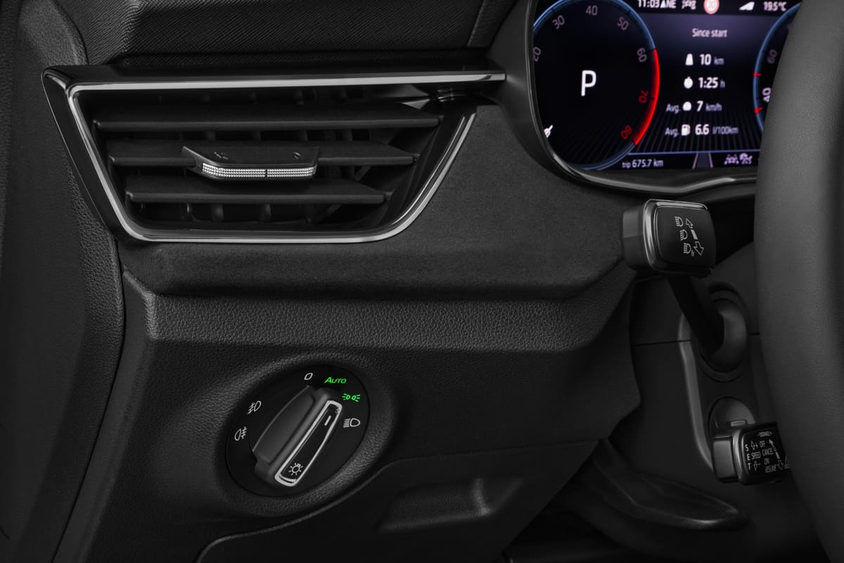 Lüftung eines Skoda Kamiq