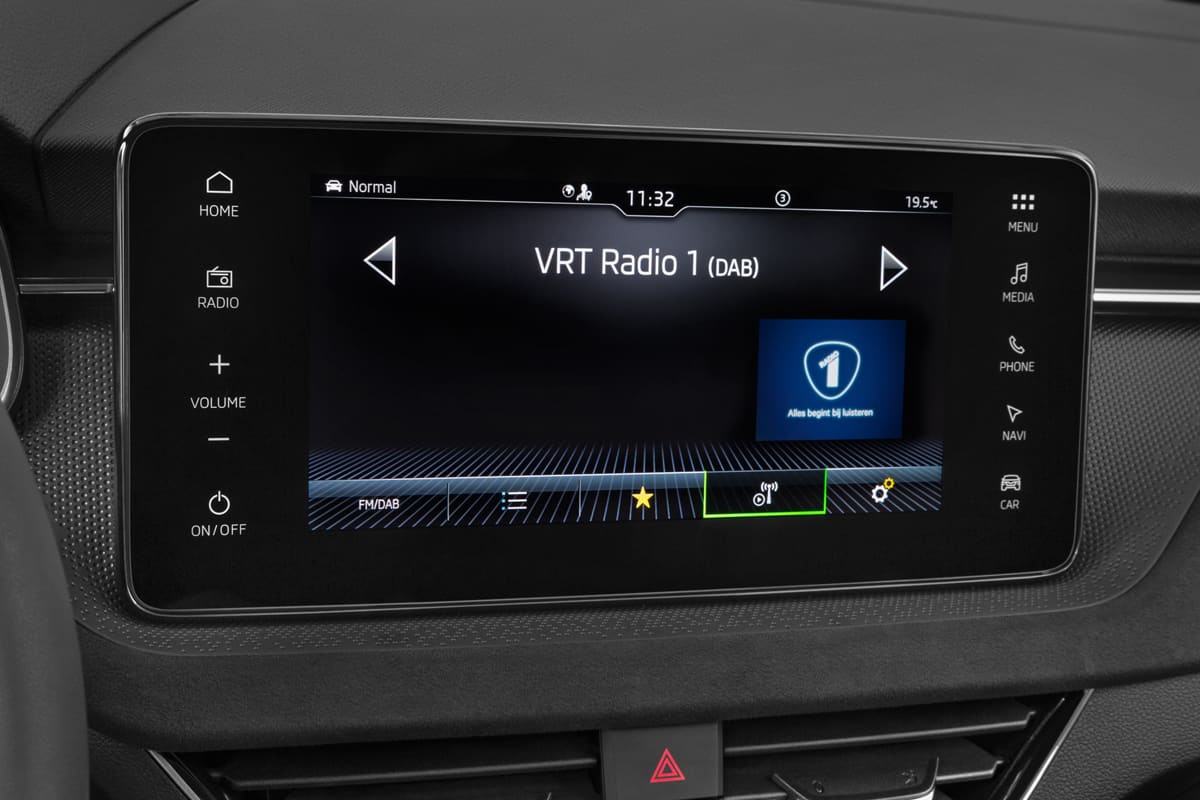 Audiosystem eines Skoda Kamiq