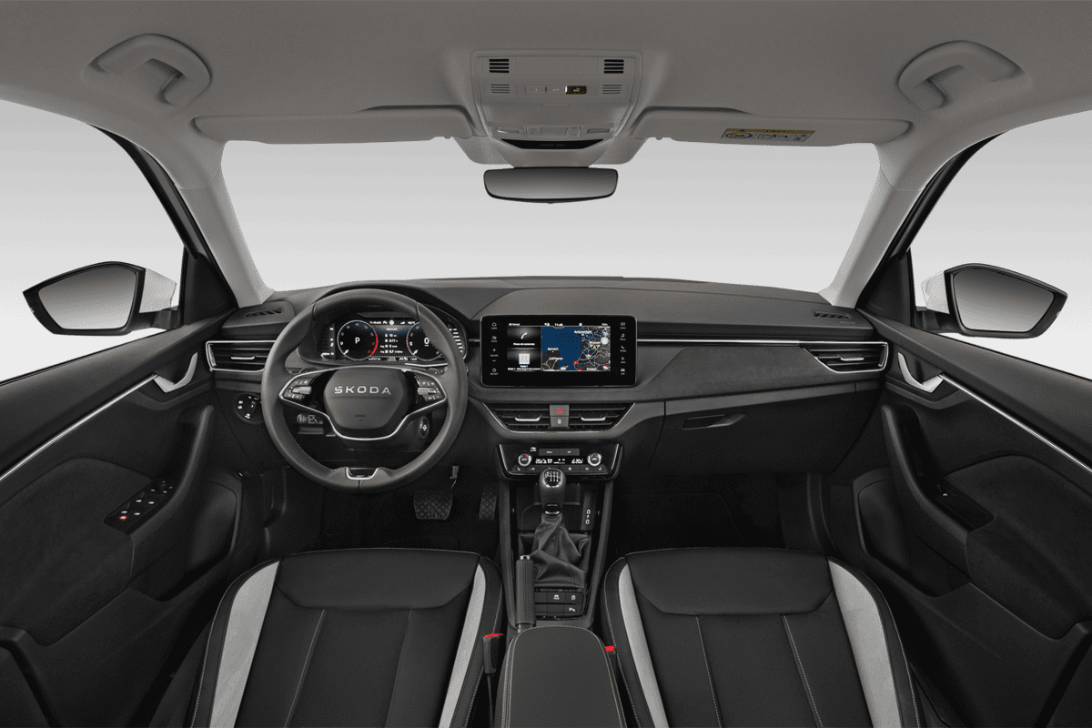 Armaturenbrett eines Skoda Kamiq