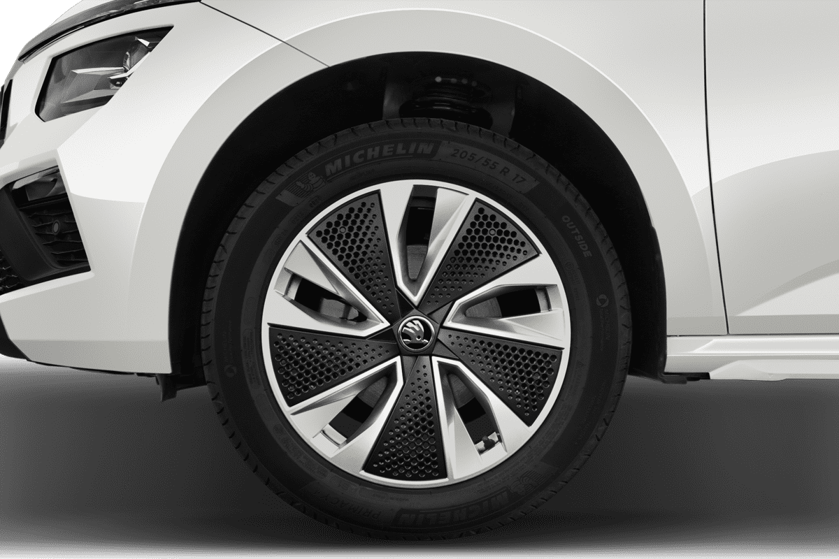 Radkappe oder Felge eines Skoda Kamiq