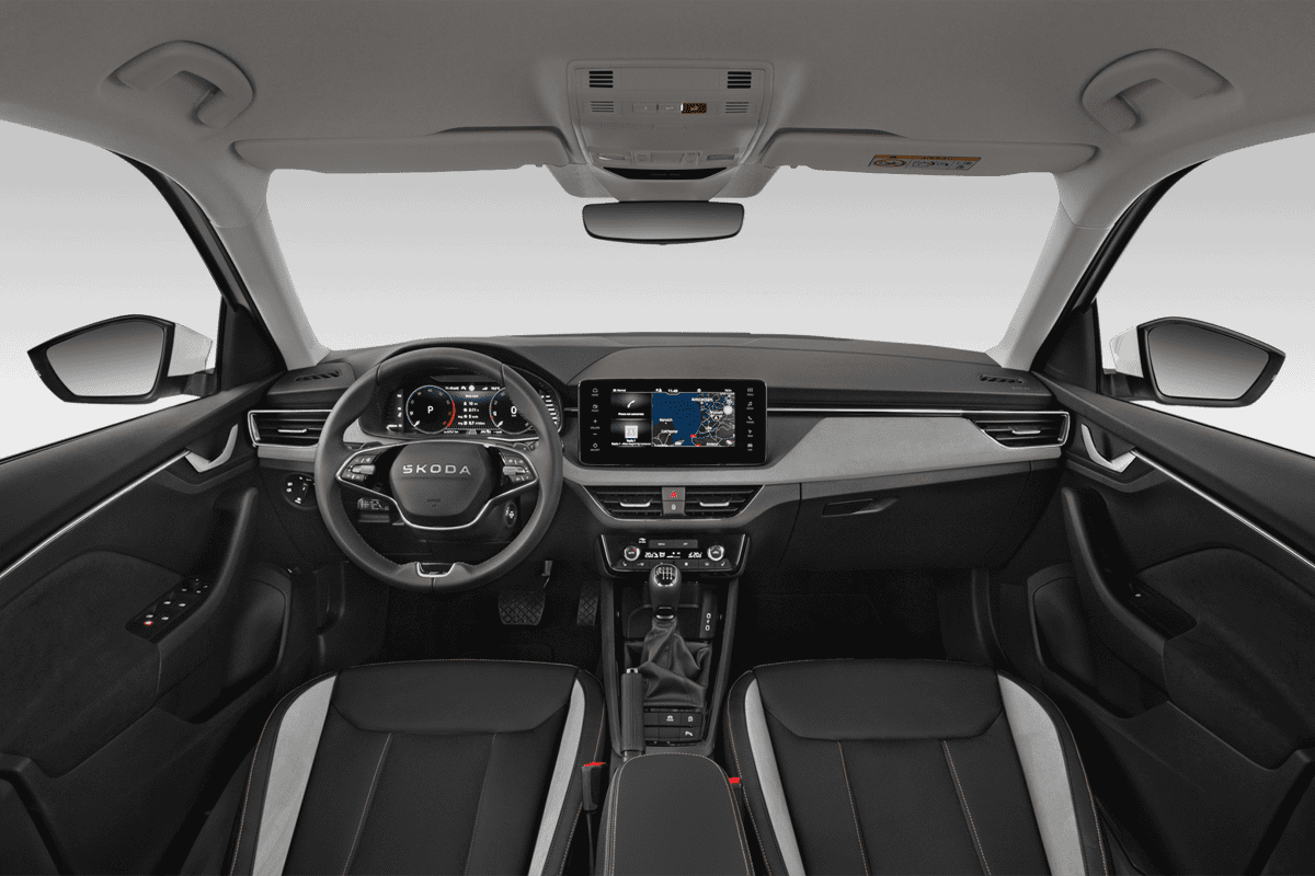 Armaturenbrett eines Skoda Kamiq