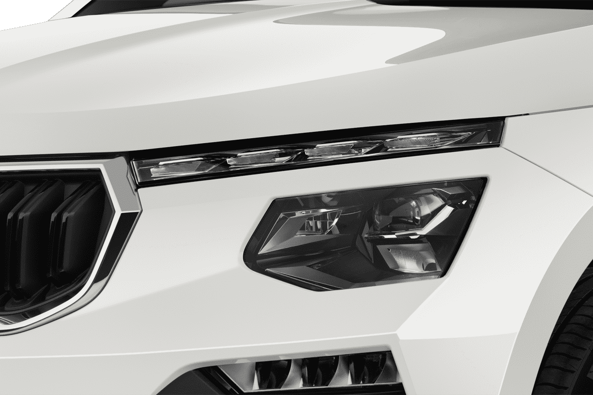 Frontscheinwerfer eines Skoda Kamiq