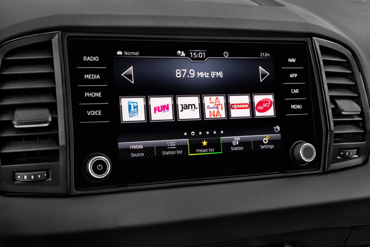 Audiosystem eines Skoda Karoq