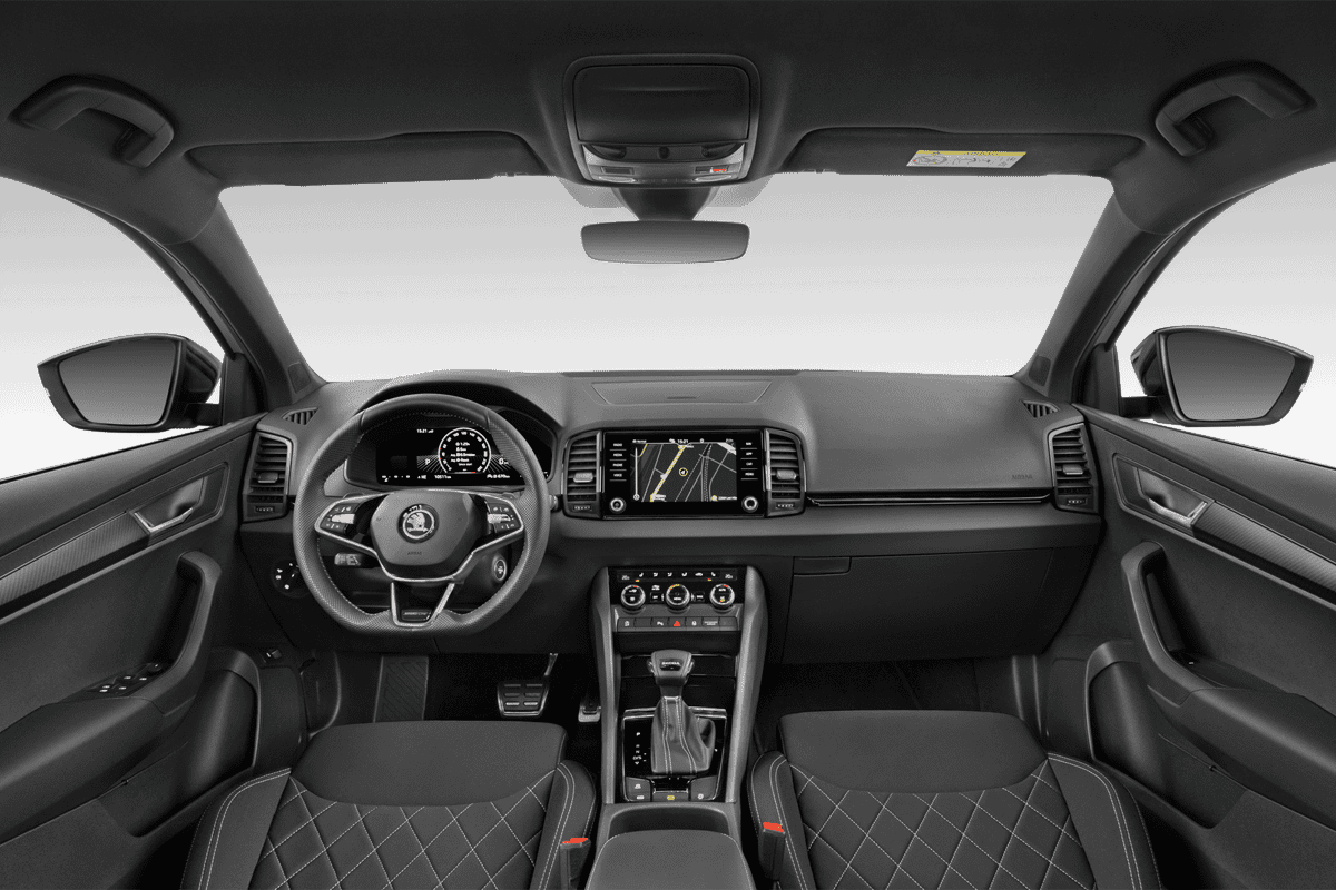 Armaturenbrett eines Skoda Karoq