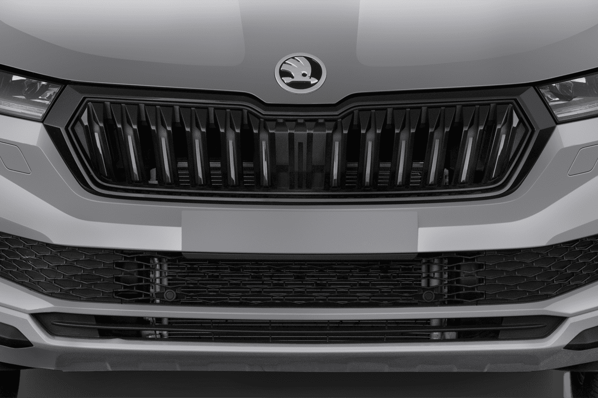 Kühlergrill eines Skoda Karoq