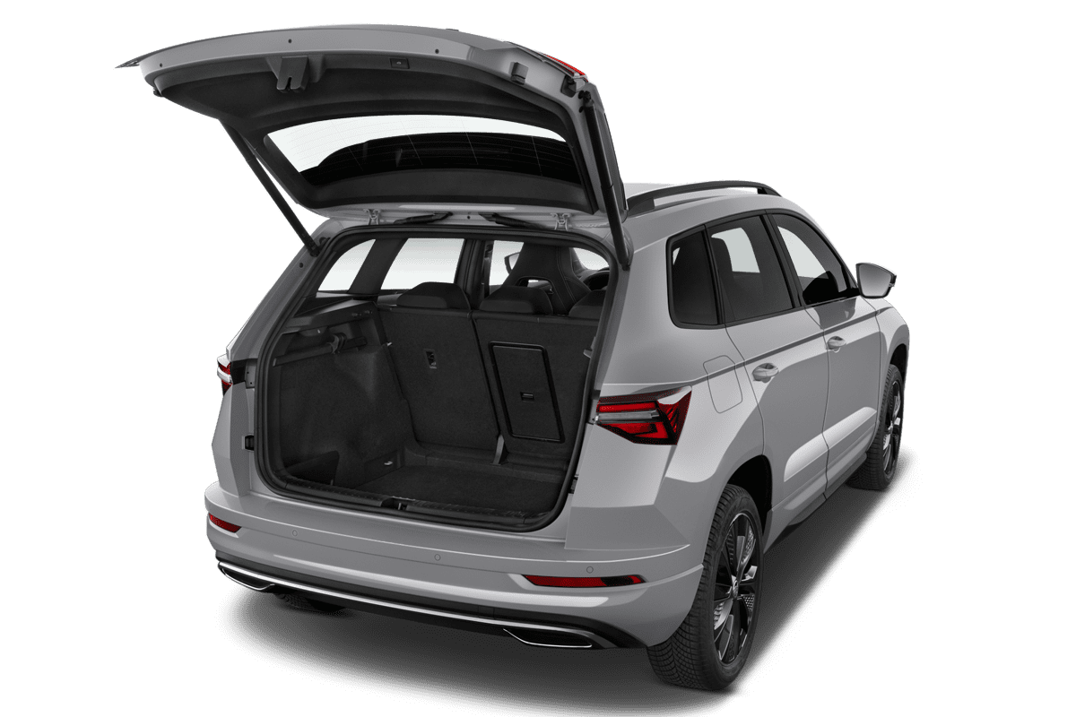 Kofferraum eines Skoda Karoq