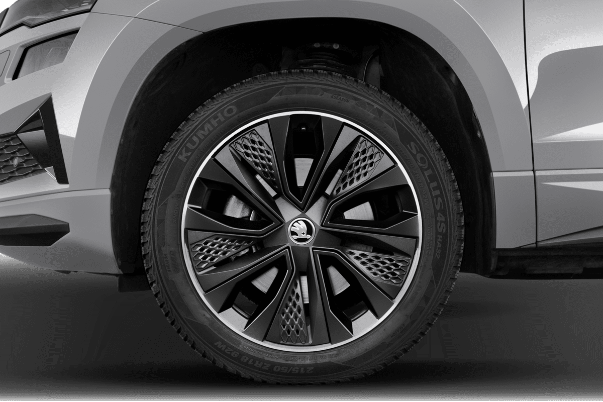 Radkappe oder Felge eines Skoda Karoq