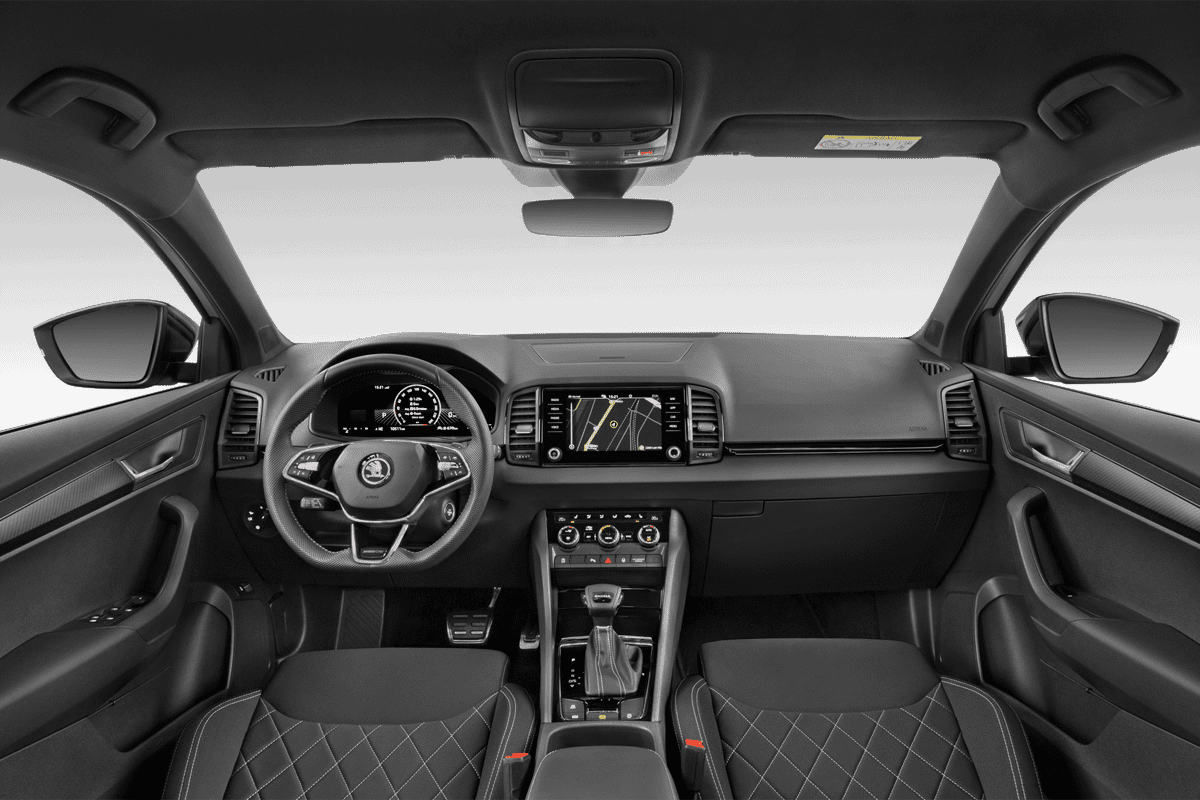 Armaturenbrett eines Skoda Karoq