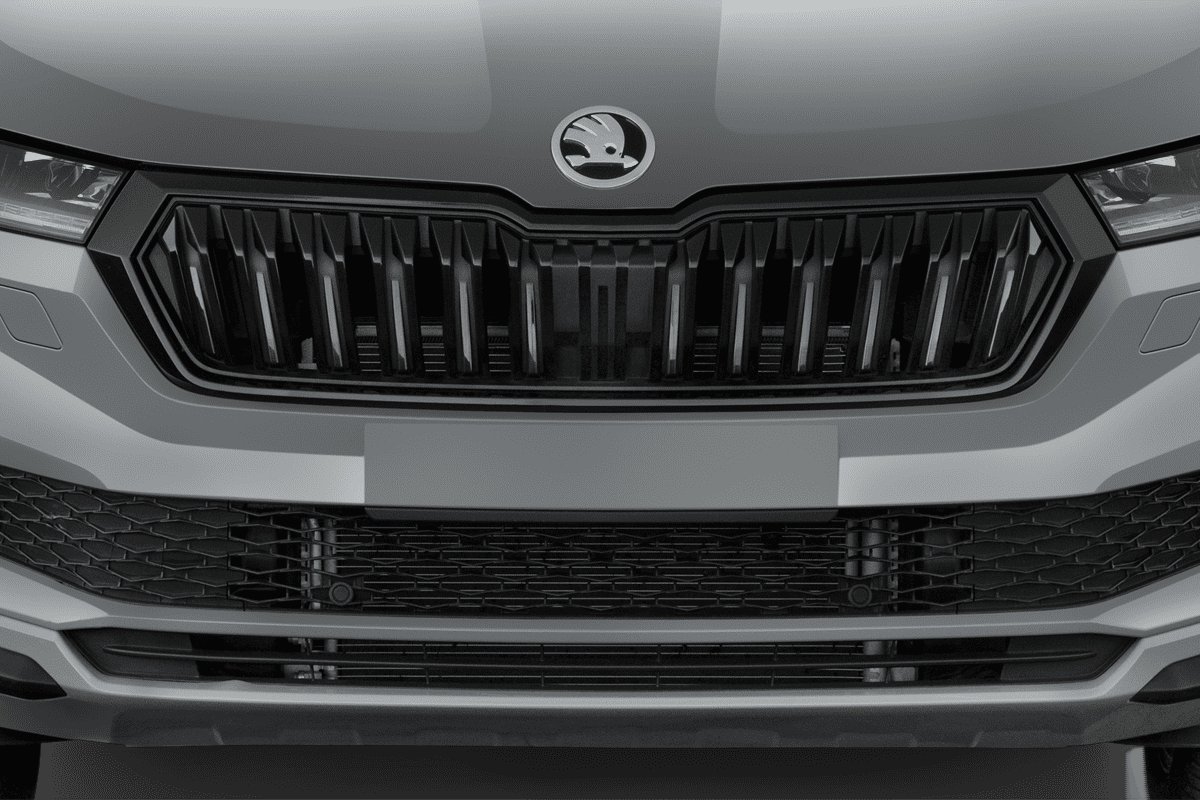 Kühlergrill eines Skoda Karoq