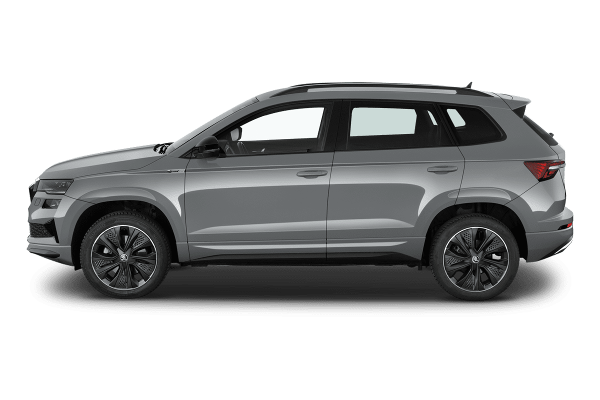 Seitenansicht eines Skoda Karoq