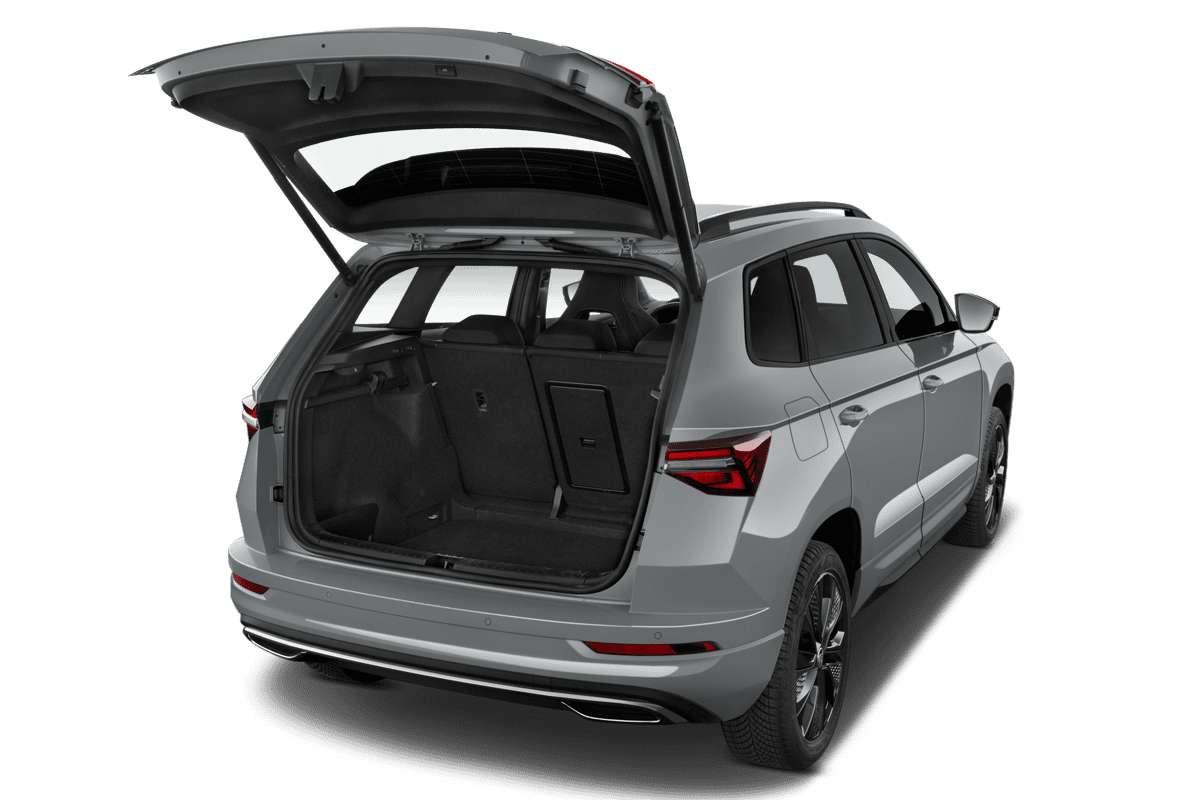 Kofferraum eines Skoda Karoq