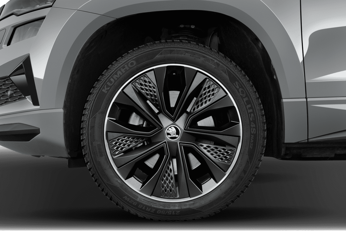 Radkappe oder Felge eines Skoda Karoq