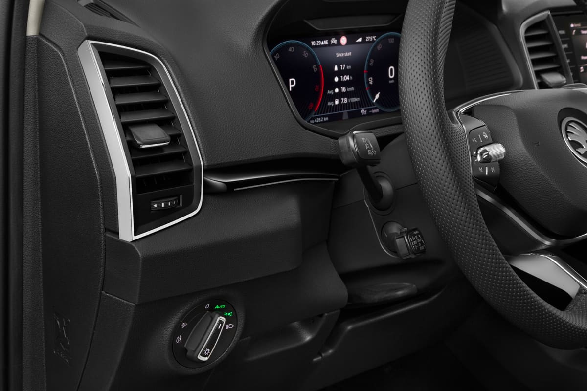 Lüftung eines Skoda Karoq Drive