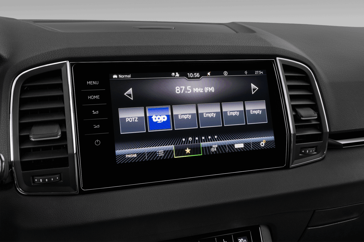 Audiosystem eines Skoda Karoq Drive