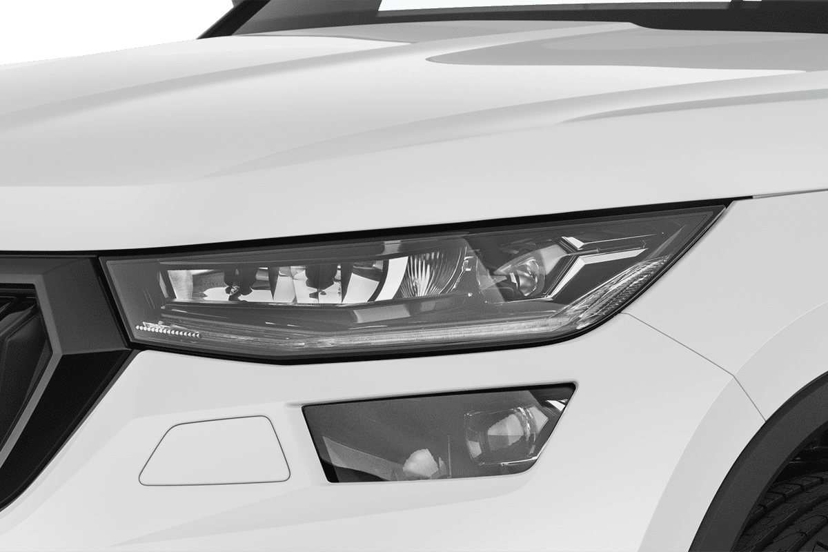 Frontscheinwerfer eines Skoda Kodiaq Sportline