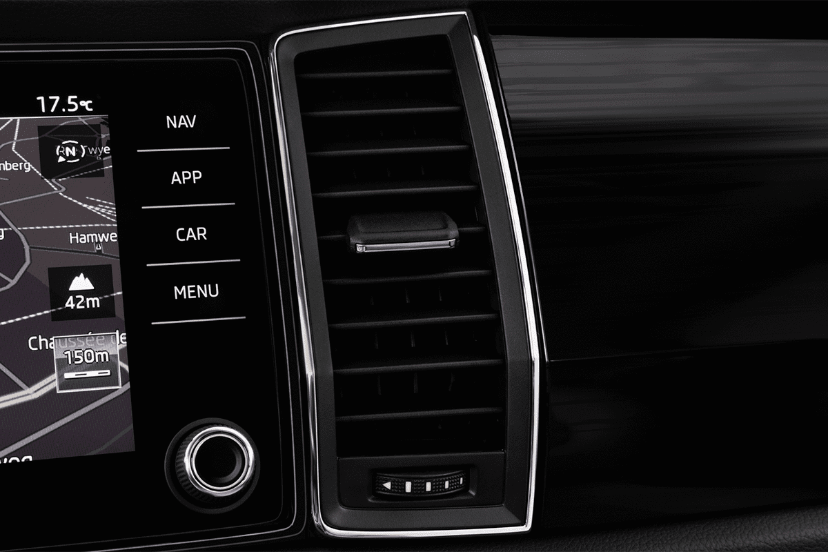 Lüftung eines Skoda Kodiaq Drive 125