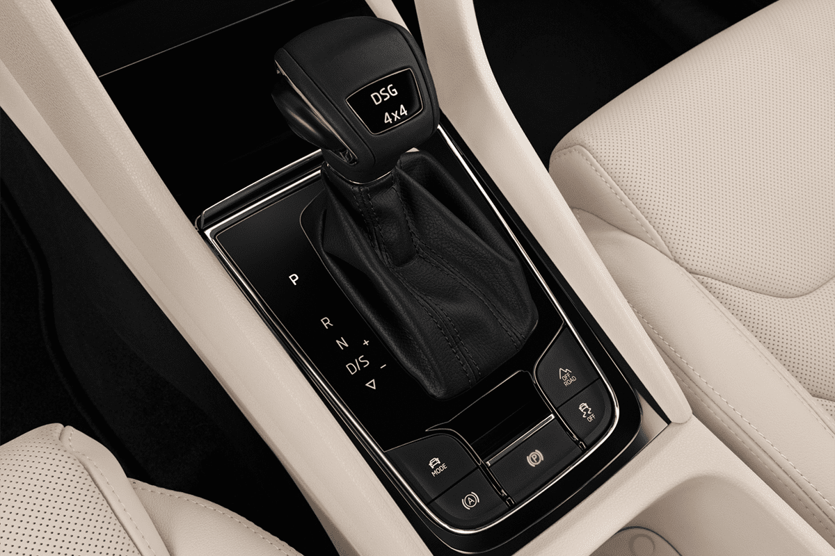 Schaltknüppel eines Skoda Kodiaq Drive 125