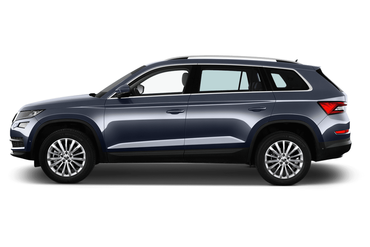 Seitenansicht eines Skoda Kodiaq Drive 125
