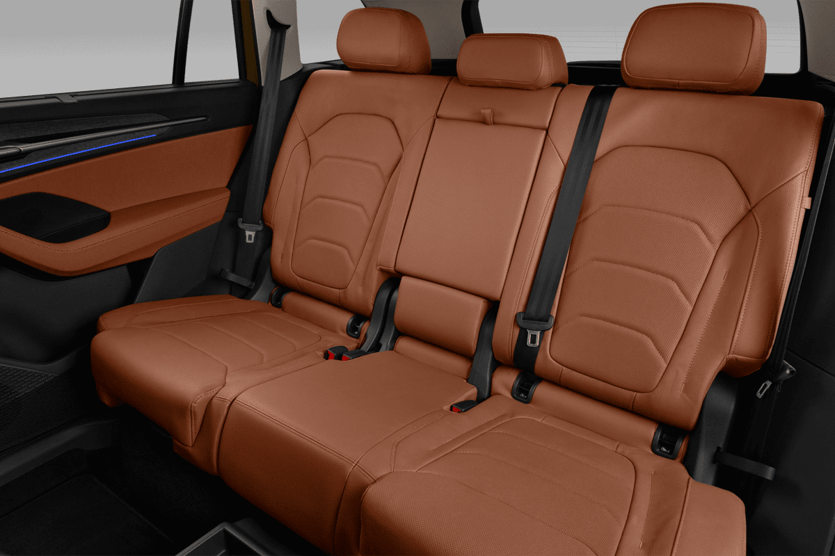 Rücksitzbank eines Skoda Kodiaq Plug-in-Hybrid