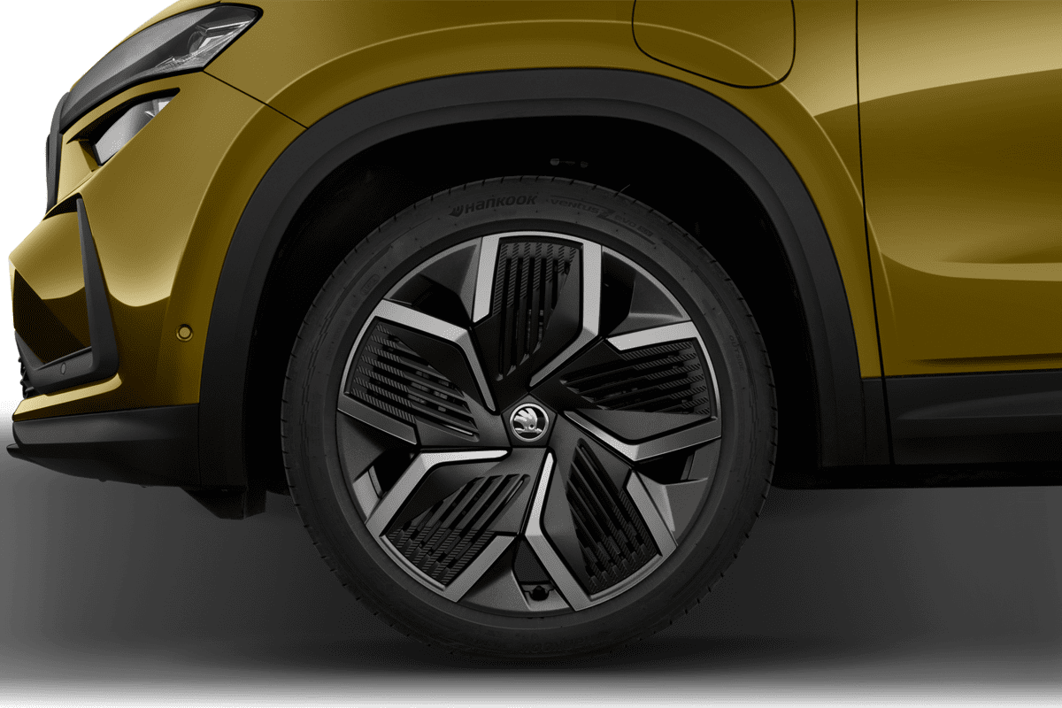 Radkappe oder Felge eines Skoda Kodiaq Plug-in-Hybrid