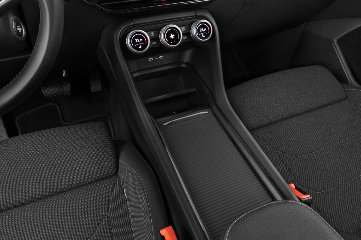 Schaltknüppel eines Skoda Kodiaq Plug-in-Hybrid