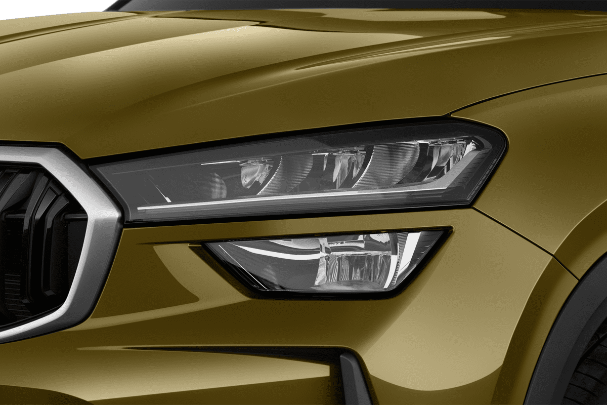 Frontscheinwerfer eines Skoda Kodiaq Plug-in-Hybrid