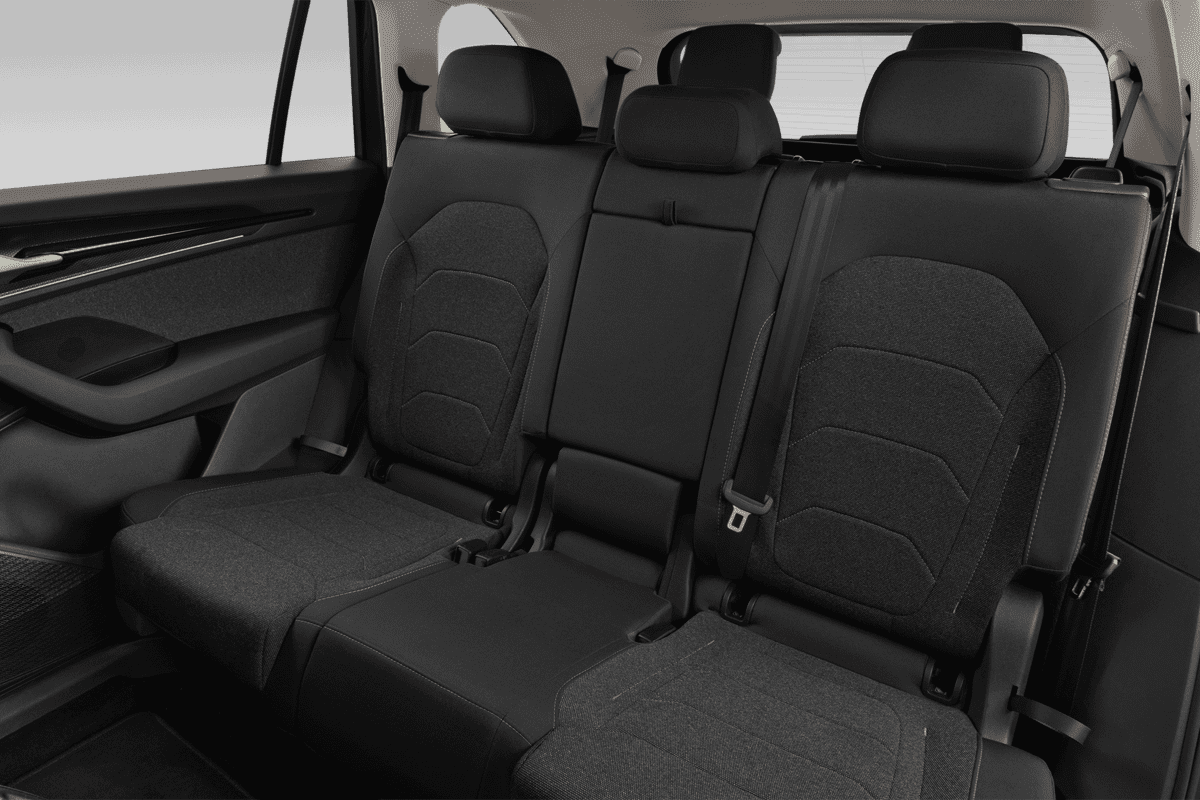 Rücksitzbank eines Skoda Kodiaq Plug-in-Hybrid