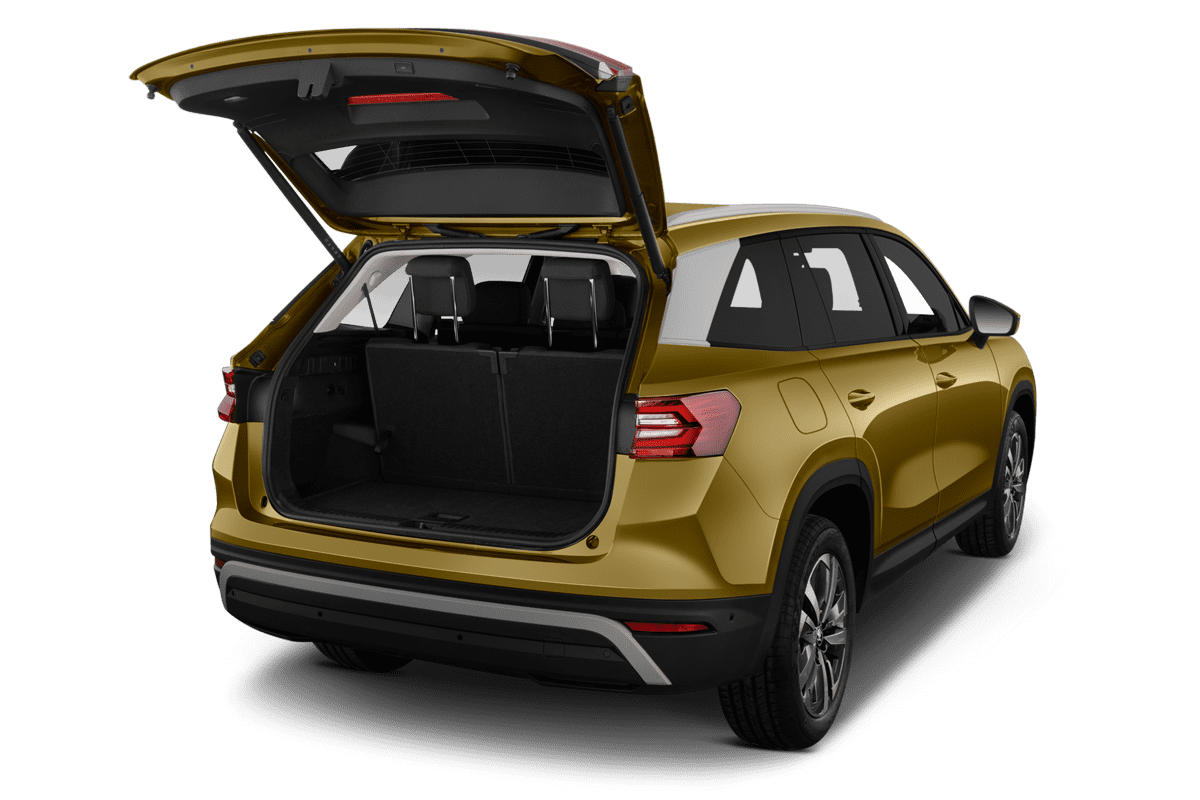 Kofferraum eines Skoda Kodiaq Plug-in-Hybrid