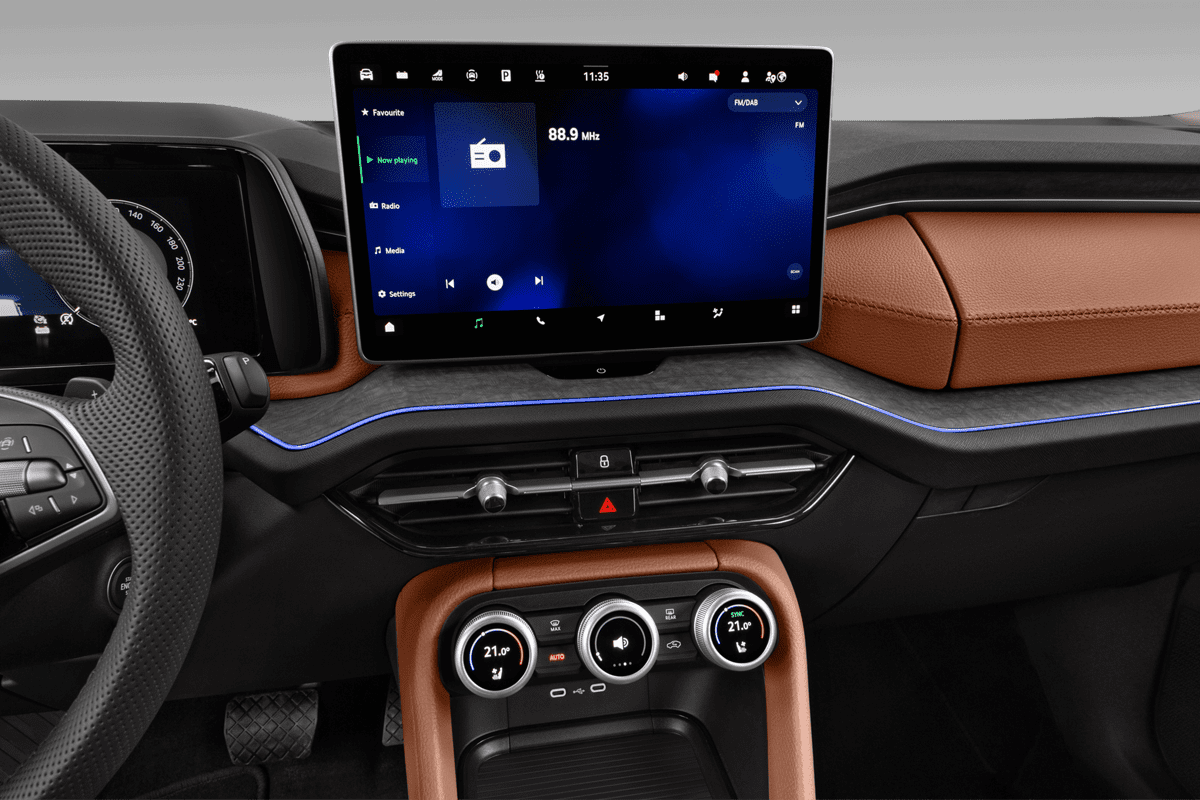 Audiosystem eines Skoda Kodiaq Plug-in-Hybrid