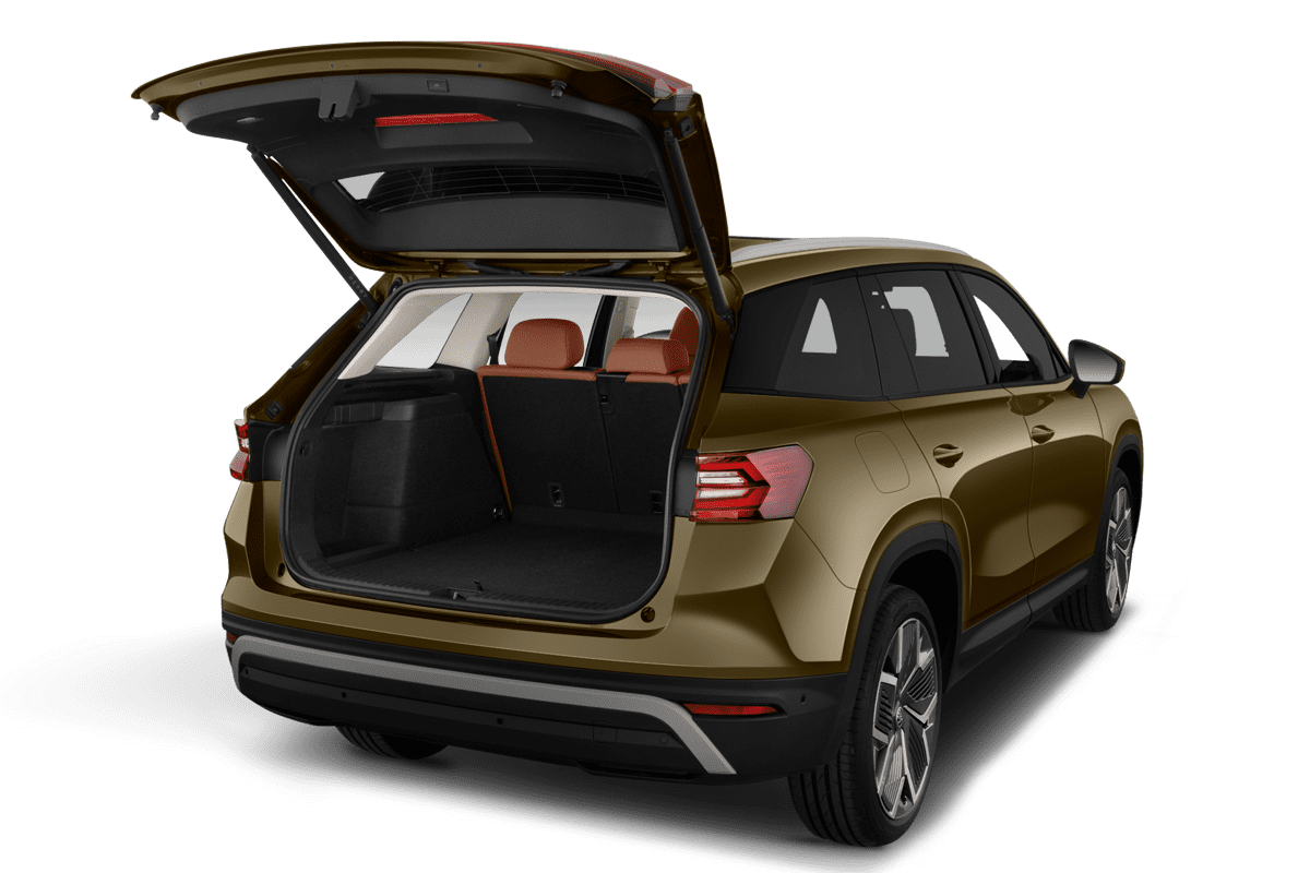 Kofferraum eines Skoda Kodiaq Plug-in-Hybrid