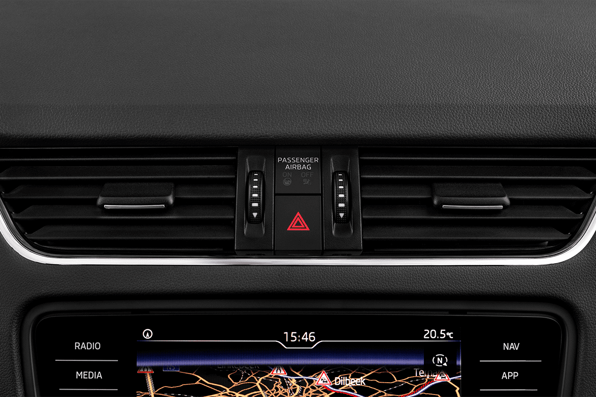 Lüftung eines Skoda Octavia Limousine iV