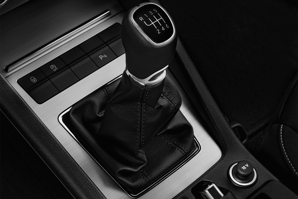 Schaltknüppel eines Skoda Octavia Limousine iV