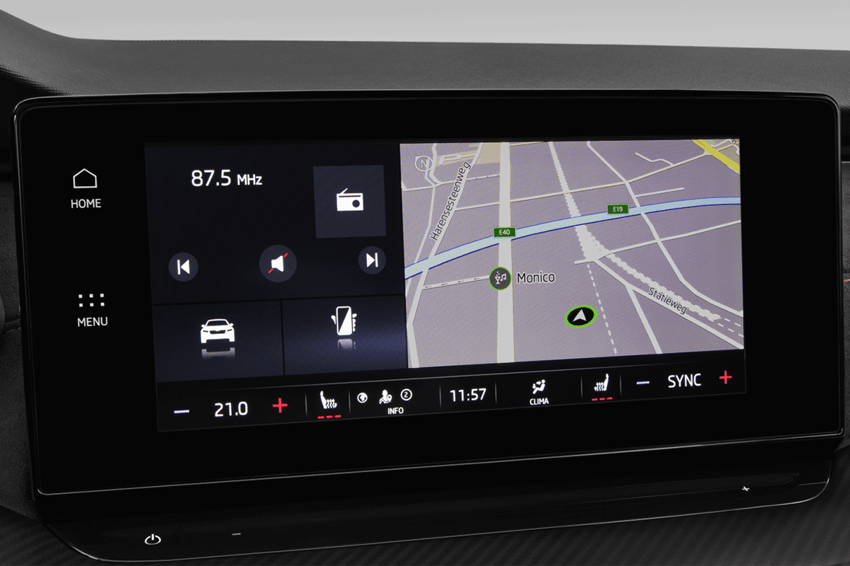 Audiosystem eines Skoda Octavia Combi RS