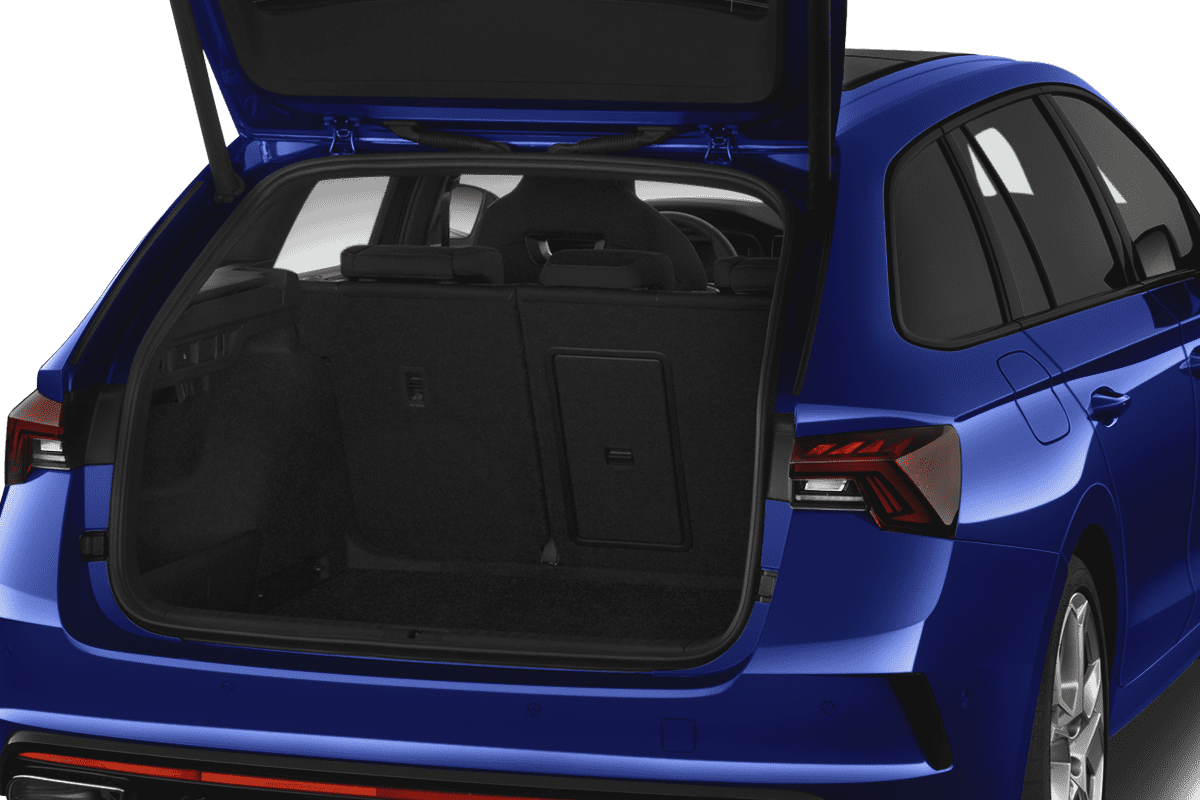 Kofferraum eines Skoda Octavia Combi RS
