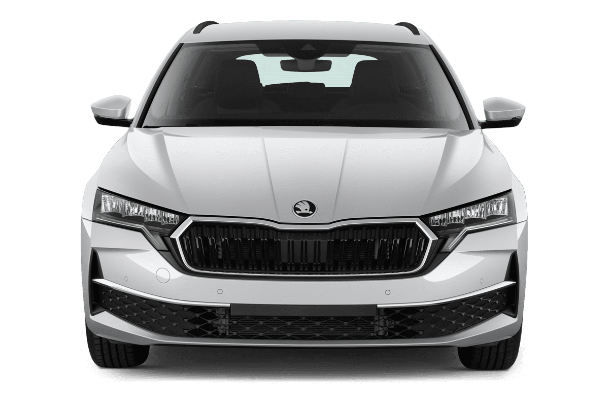 Frontansicht eines Skoda Octavia Combi , freigestellt