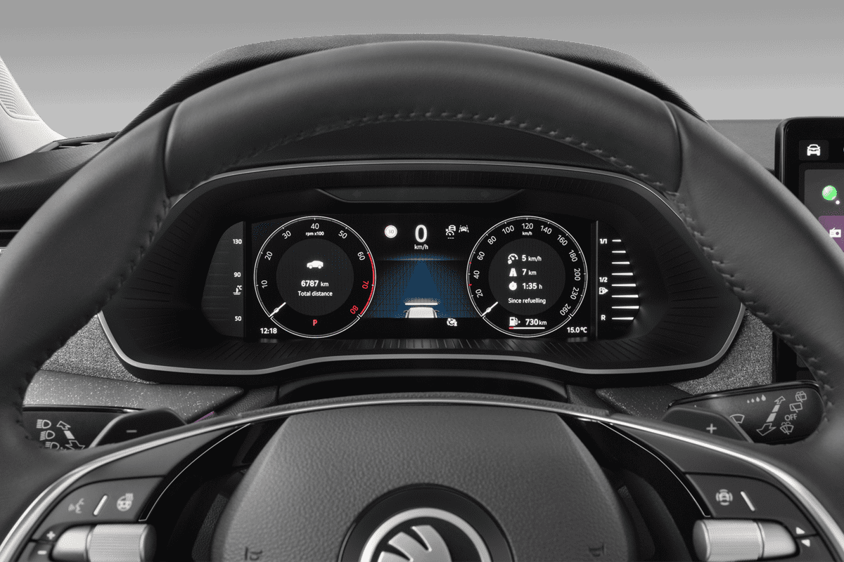 Kombiinstrument eines Skoda Octavia Combi