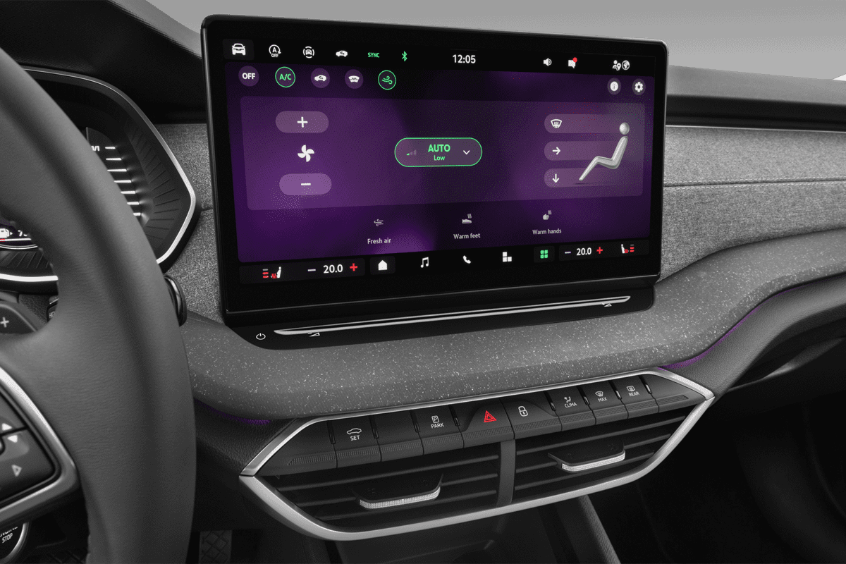 Klimasteuerung eines Skoda Octavia Combi