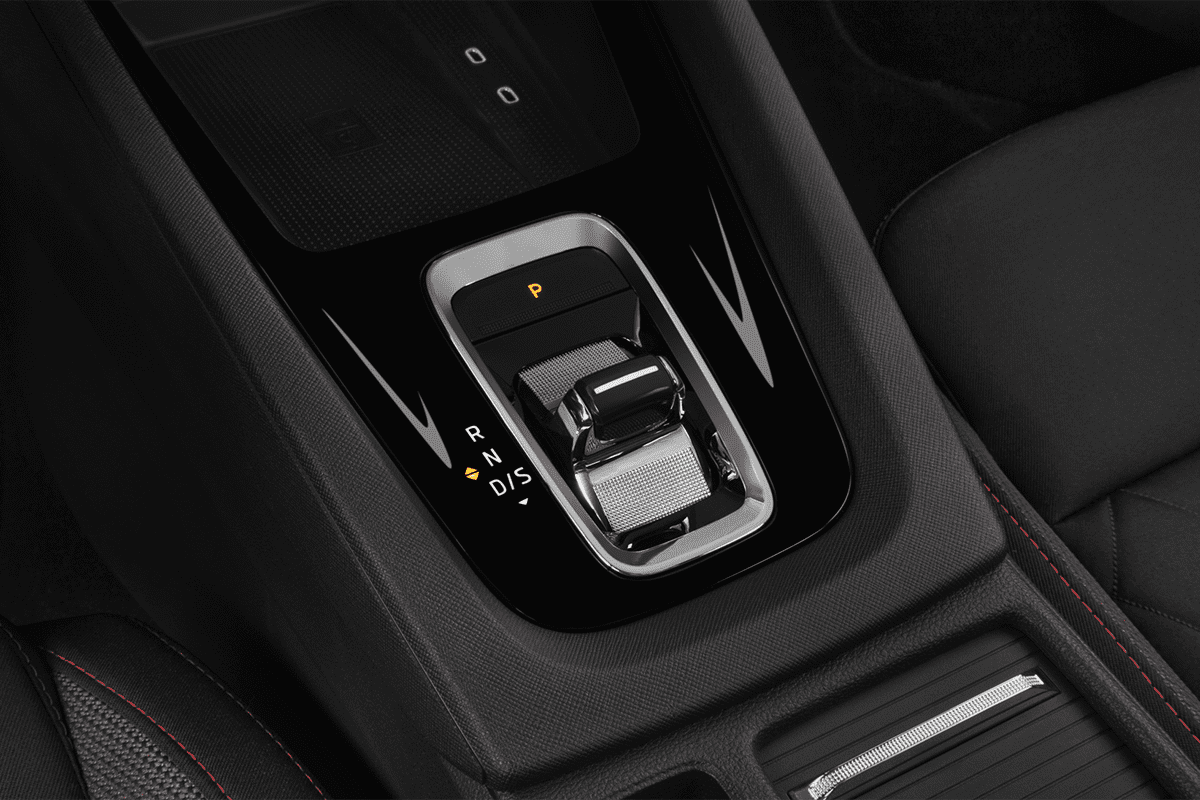 Schaltknüppel eines Skoda Octavia Combi RS iV