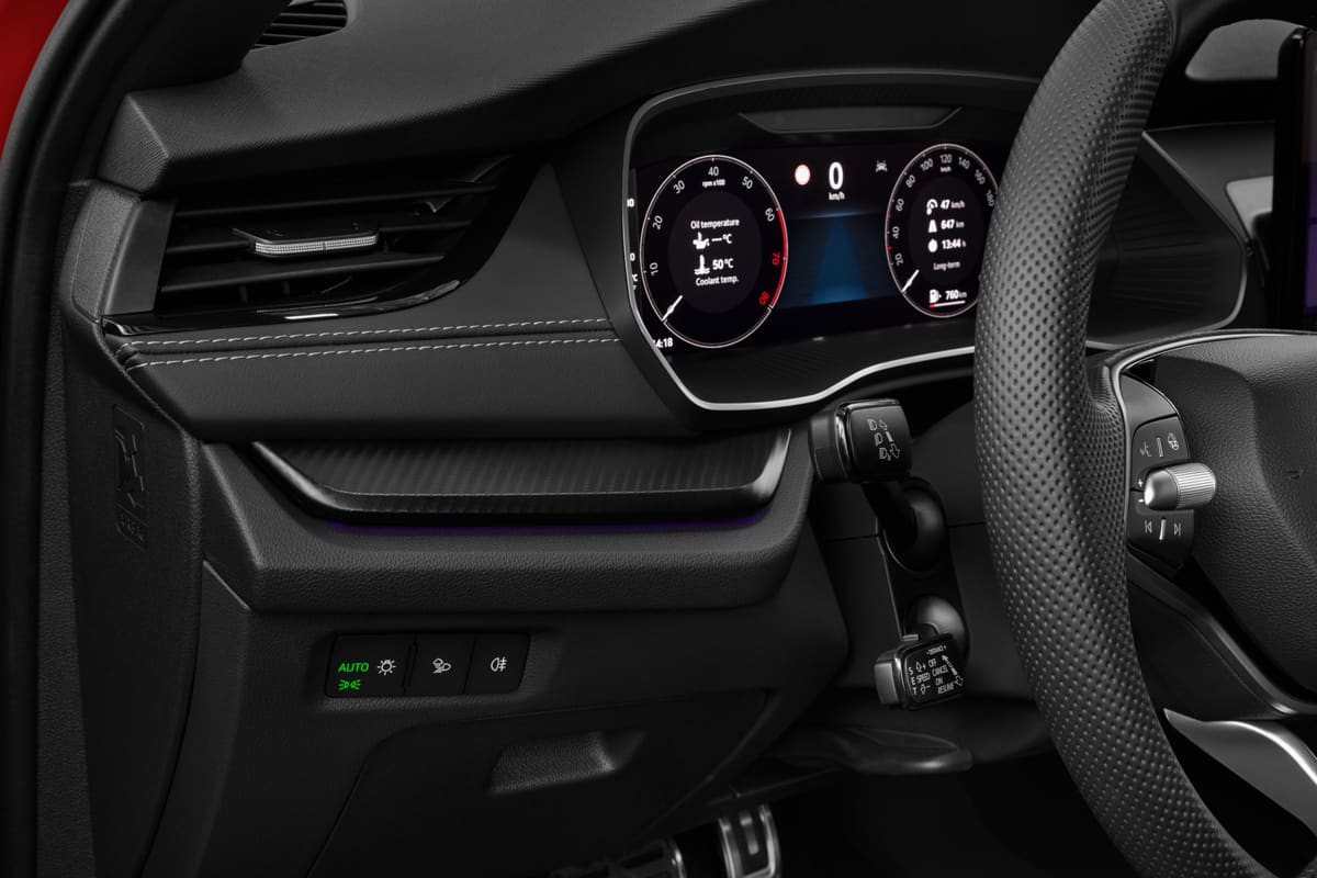 Lüftung eines Skoda Octavia Limousine