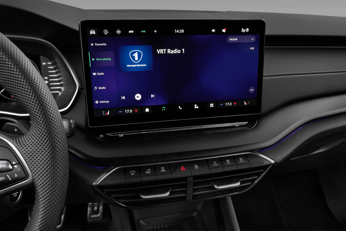 Audiosystem eines Skoda Octavia Limousine