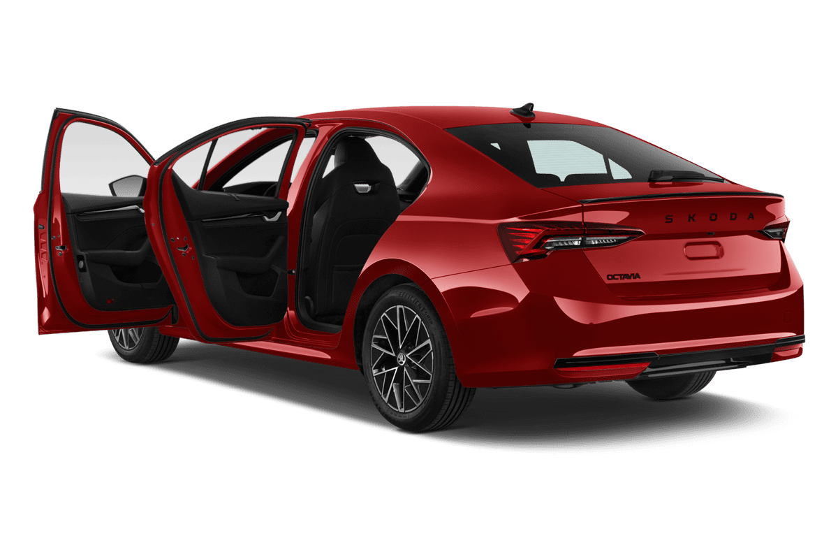 Türen eines Skoda Octavia Limousine