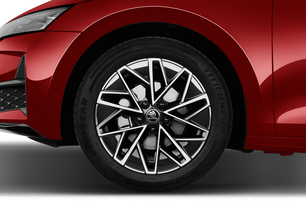 Radkappe oder Felge eines Skoda Octavia Limousine