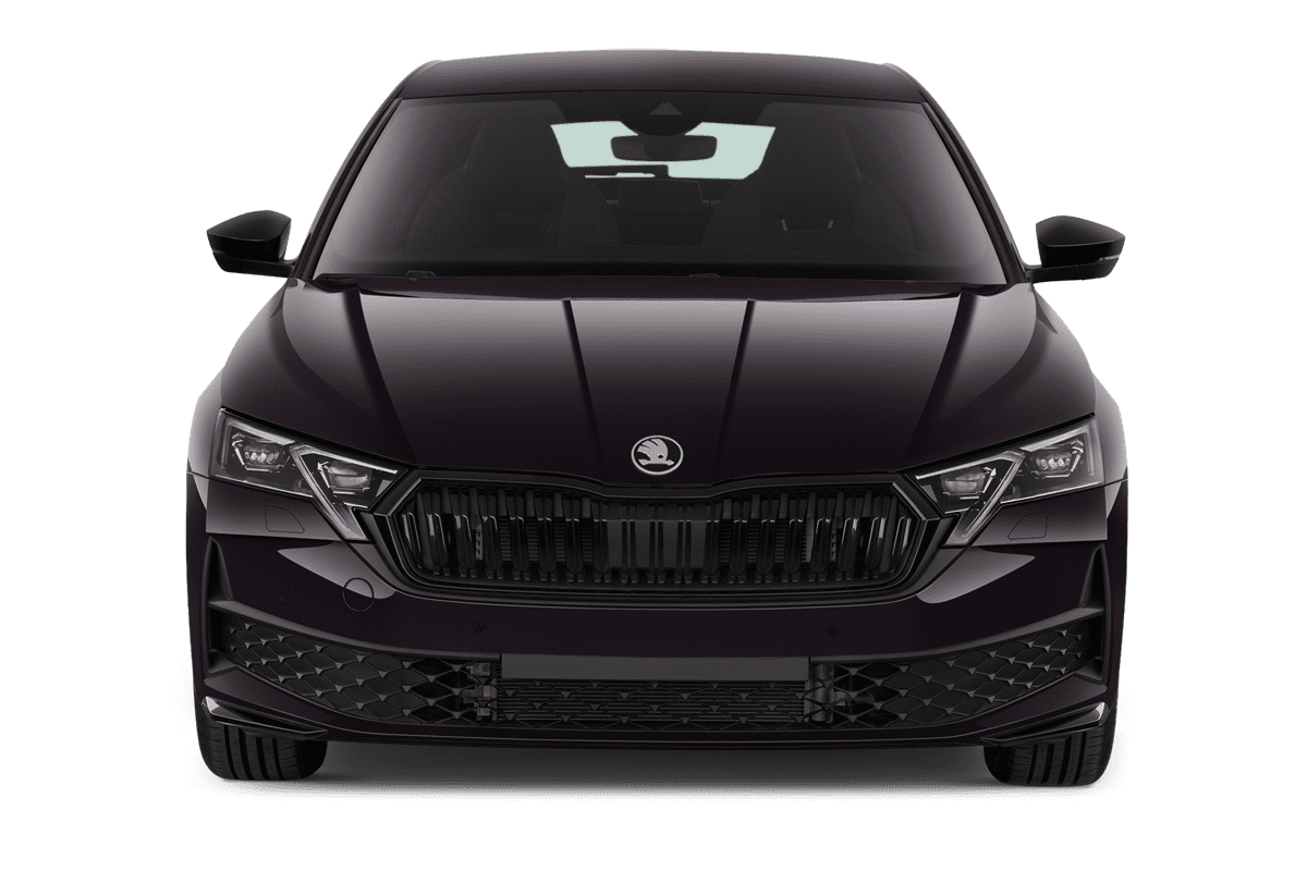 Frontansicht eines Skoda Octavia Limousine , freigestellt