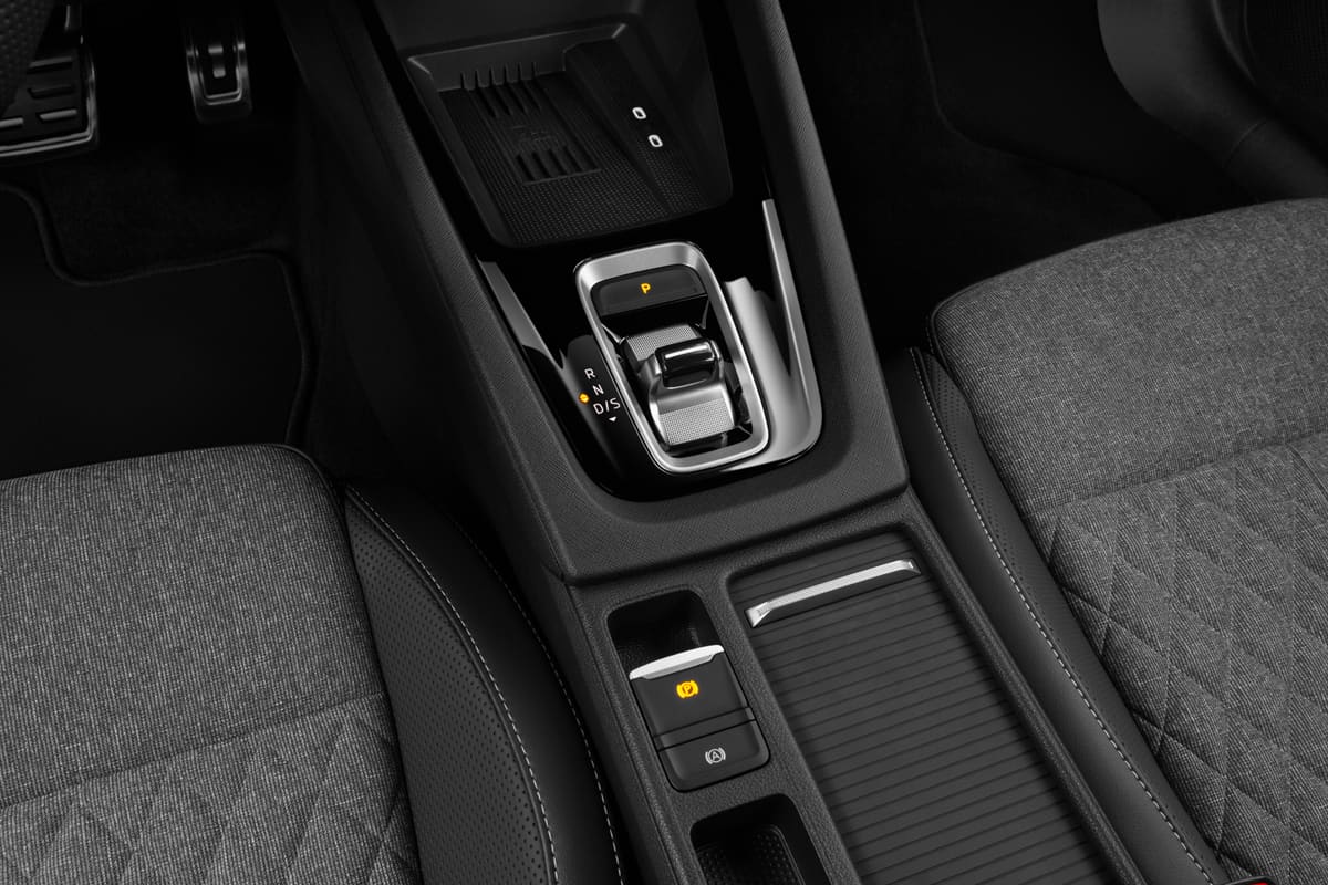 Schaltknüppel eines Skoda Octavia Limousine 